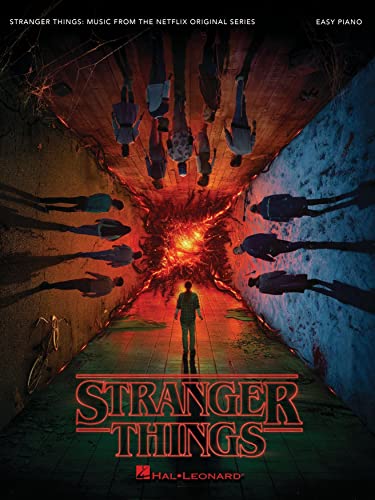 Image of a CD or vinyl record with Stranger Things themed cover art.
