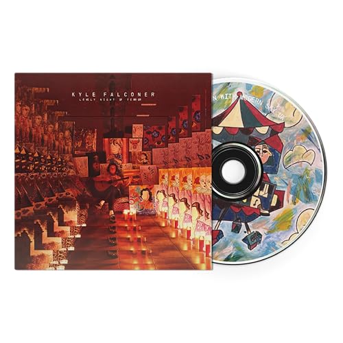 CD case and disc for Kyle Falconer’s “Lovely Night Of Terror” album.