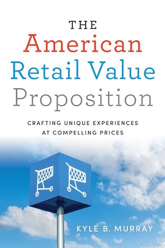 Book cover with title, shopping carts, and a blue sky background.