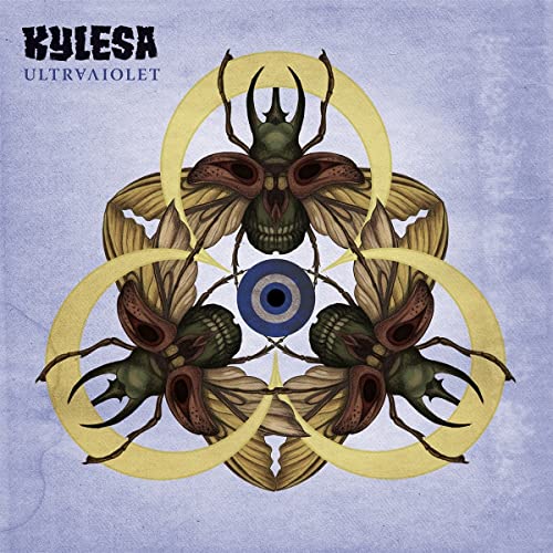Kylesa “Ultraviolet” vinyl album cover with beetle and eye imagery.