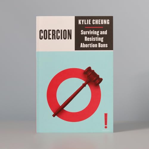 Book cover: “Coercion” with a red circle and gavel symbol.