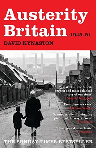 Book cover: "Austerity Britain, 1945-51" with a grayscale street scene.