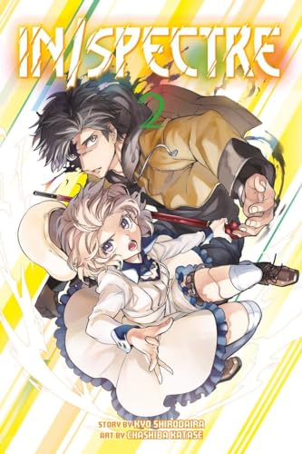 “In/spectre Volume 2” cover: two anime characters in dynamic poses.