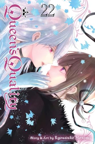 Manga volume cover with two characters in a close embrace, volume 22.