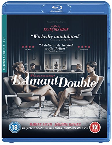 "Blu-ray case with cover art featuring two women in a dimly lit room."