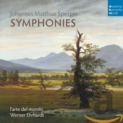 CD cover: landscape painting with a lone tree and mountain backdrop.