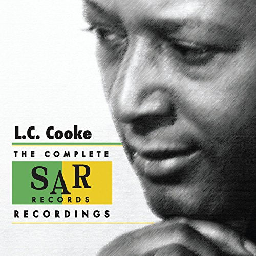 L.C. Cooke CD cover with a close-up, textured portrait of a man.