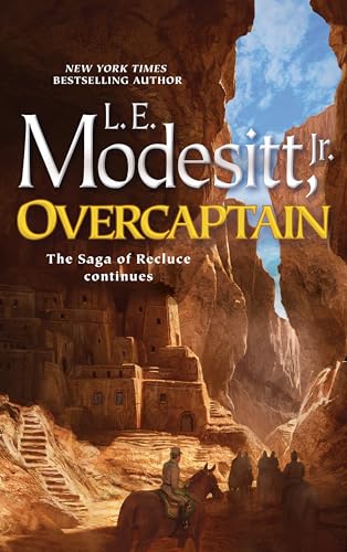 Book cover: "Overcaptain" with a desert canyon and riders on horseback.
