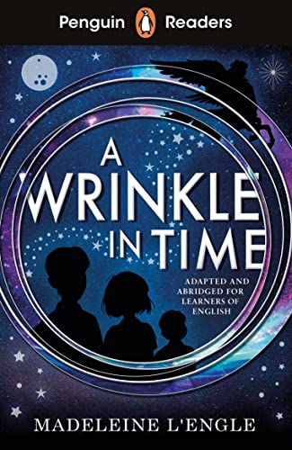 Book cover: "A Wrinkle in Time" by Madeleine L'Engle, Penguin Readers edition.