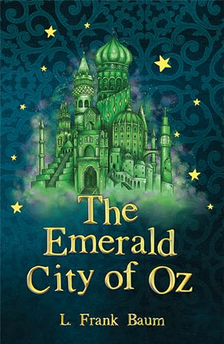 Cover of "The Emerald City of Oz" featuring a green, fantastical city.