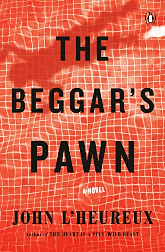 Book cover: "The Beggar's Pawn" with red textured background and bold text.