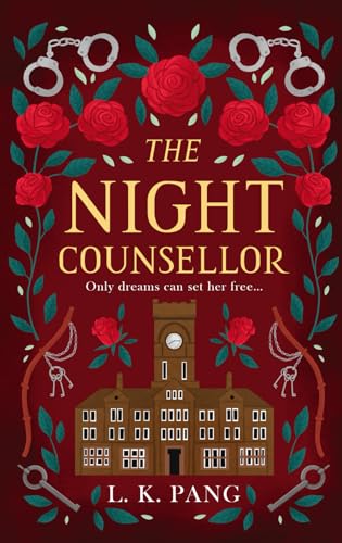 Book cover with dark colors, possibly a silhouette of a person or counselor.
