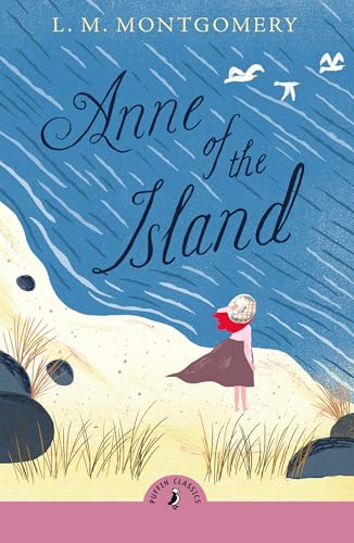 Book cover: girl on sandy beach overlooking blue water, seagulls.