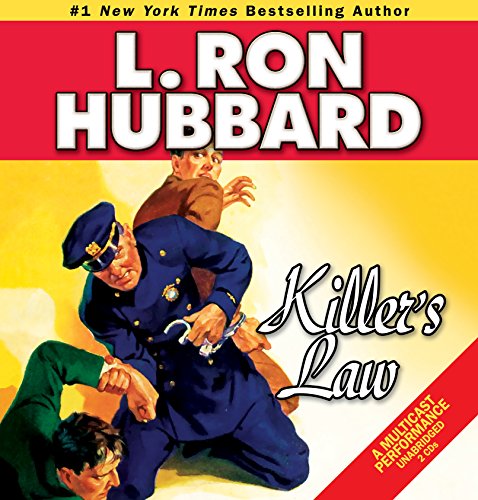 CD cover: detective struggling with a suspect, red background, text “Killer’s Law”.