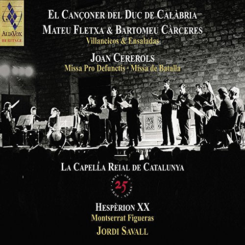 "CD cover featuring a black-and-white image of musicians performing on stage."
