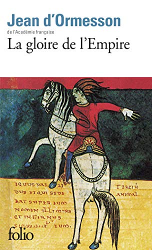 Book cover: “La Gloire De l'Empire” with illustration of a horse and rider.