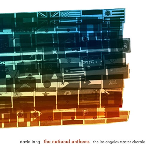 CD cover featuring layered, colorful images of many national flags.