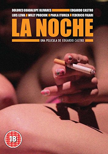 DVD cover for “La Noche” featuring a hand holding a cigarette.