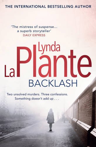 Book cover: "Backlash" by Lynda La Plante, featuring a lone figure on a road.