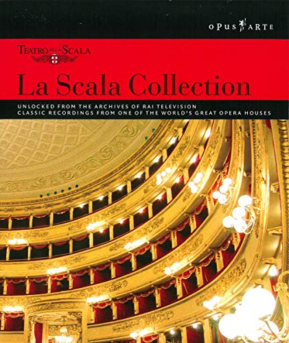 DVD cover for "La Scala Collection" featuring an opera house interior.