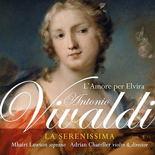CD cover featuring a portrait of a woman and the name Vivaldi.