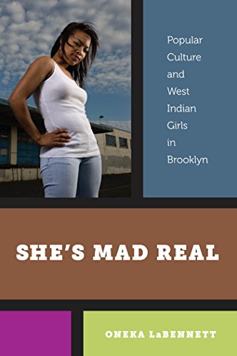 Book cover with a pregnant woman and title "She's Mad Real" by Oneka LaBennett.