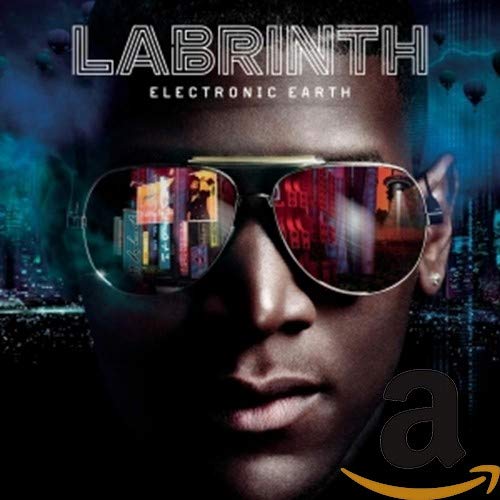 Labrinth album cover, "Electronic Earth," featuring a portrait with city reflections.