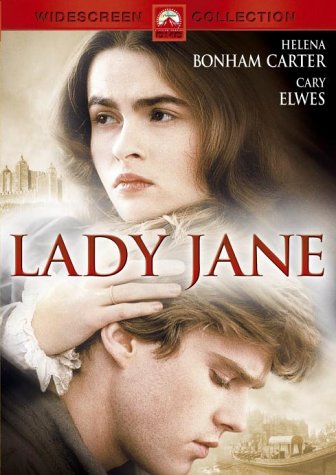 DVD cover for Lady Jane featuring a woman looking ahead and a man below.