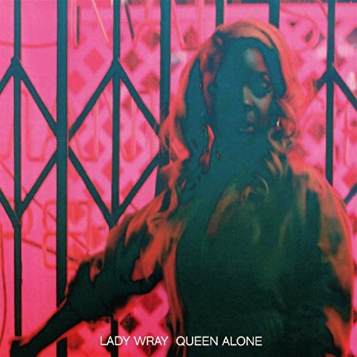 CD cover for Lady Wray’s “Queen Alone” with a portrait of the artist.