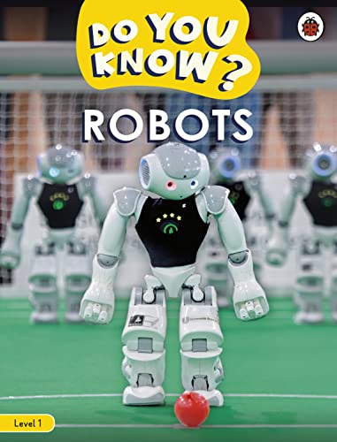 A white humanoid robot stands on a green field with a red ball.