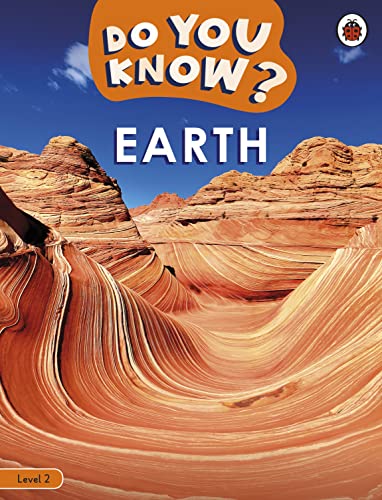 Book cover with desert landscape and text “Do You Know? Earth”.
