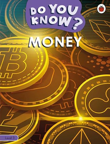 Book cover: "Do You Know? Level 3 - Money" with gold coin imagery.