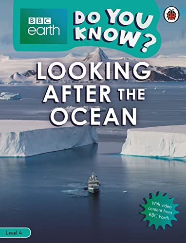 Book cover: “Do You Know? Looking After the Ocean” with icy landscape.