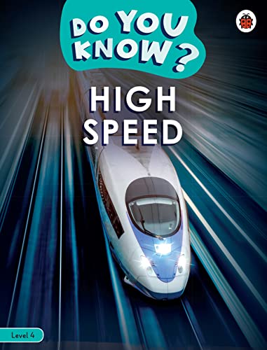 Book cover featuring a speeding, silver high-speed train.