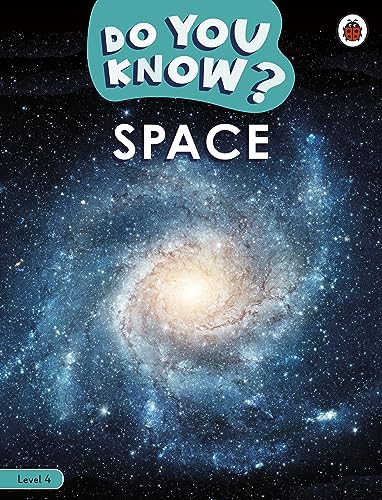 Book cover with spiral galaxy image, titled “Do You Know? Space”.