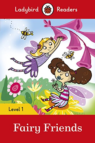 Ladybird Readers Level 1 book cover with fairies and flowers.
