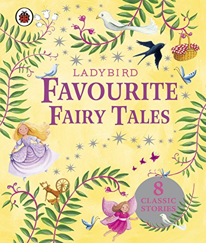 Ladybird book cover with fairytale illustrations of a princess and fairies.