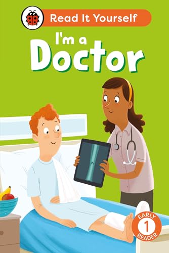Book cover: doctor examining a boy’s x-ray in a hospital bed.