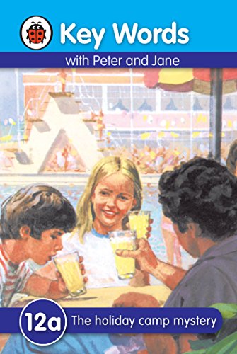 Book cover: children at a holiday camp with text "Key Words 12a".