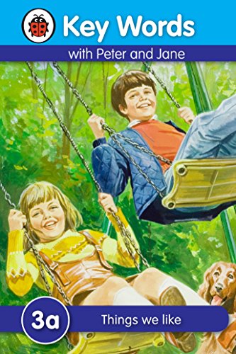 Book cover: children on swings with a dog, reading level 3a.
