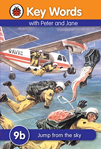 Book cover depicting two skydivers jumping from a small airplane.