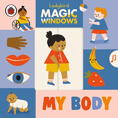 Ladybird book cover illustrating diverse children and body parts.