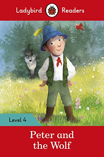 Book cover showing a boy in a blue hat with a wolf behind him.