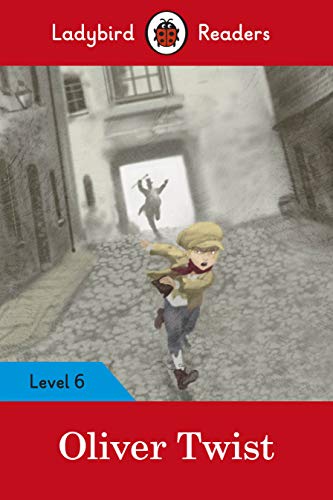 Ladybird Readers Level 6 cover: Illustration of Oliver Twist running.