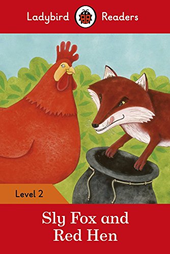 Ladybird book cover depicting a fox, hen, and large black pot.