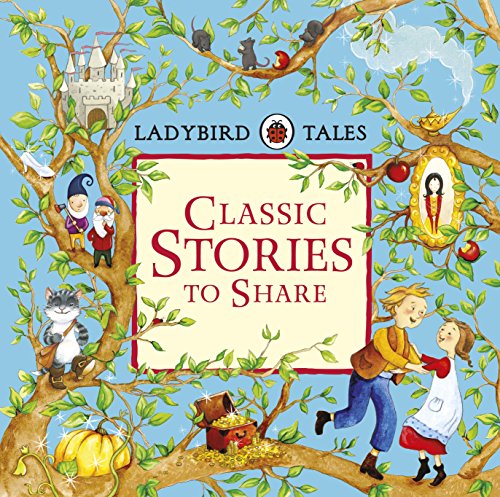 Ladybird Tales book cover with fairytale imagery and characters in a tree.