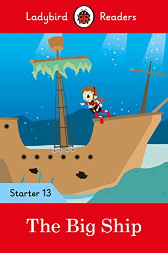 Ladybird book cover: a diver explores a sunken, cartoon ship.