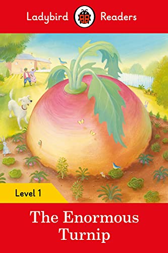 Ladybird book cover: a large red turnip with people and animals.