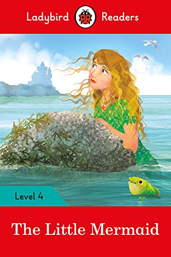 Book cover of The Little Mermaid featuring a mermaid leaning on a rock.