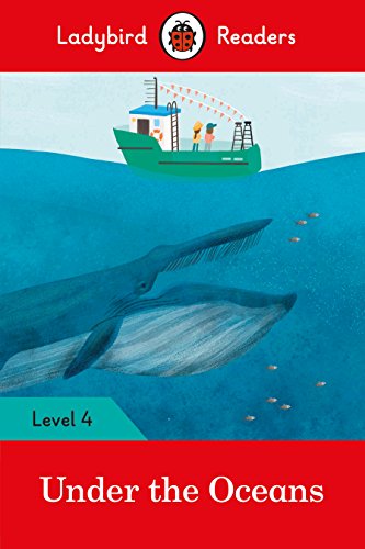 Book cover: whale and boat illustration, "Under the Oceans" title.